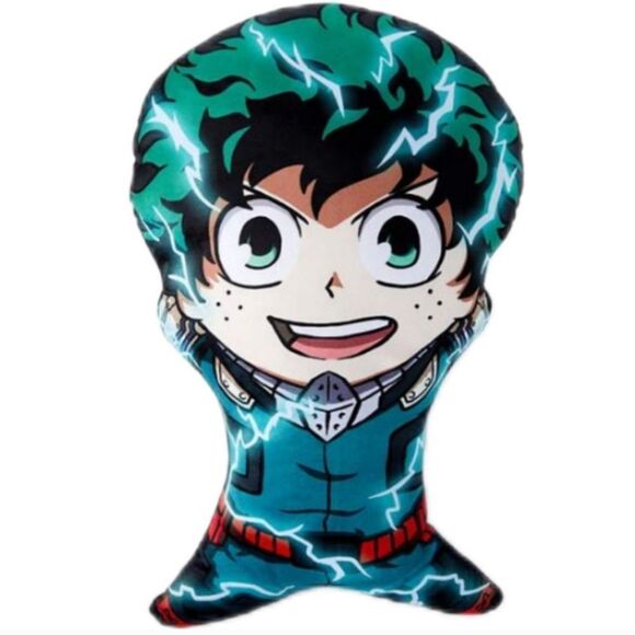 My Hero Academia Deku Die-Cut Pillow - Picture 1 of 2